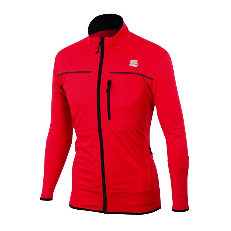 универсальная куртка Sportful Engadin Wind Jacket красная универсальная куртка Sportful Engadin Wind Jacket красная